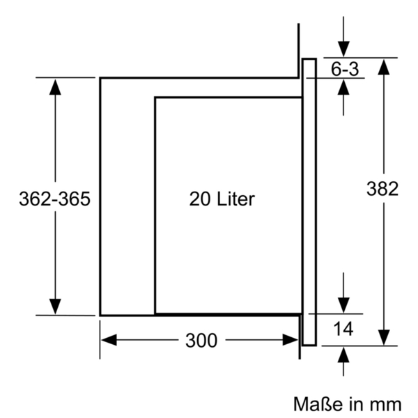 Bosch Einbau-Mikrowelle BFL524MB0