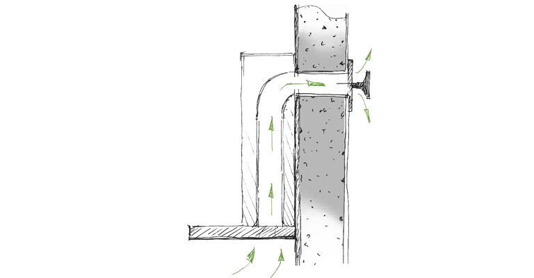 Berbel Einbauhaube Firstline Unseen BEH 90 FLU Umluft BUF 90 cm 1070100