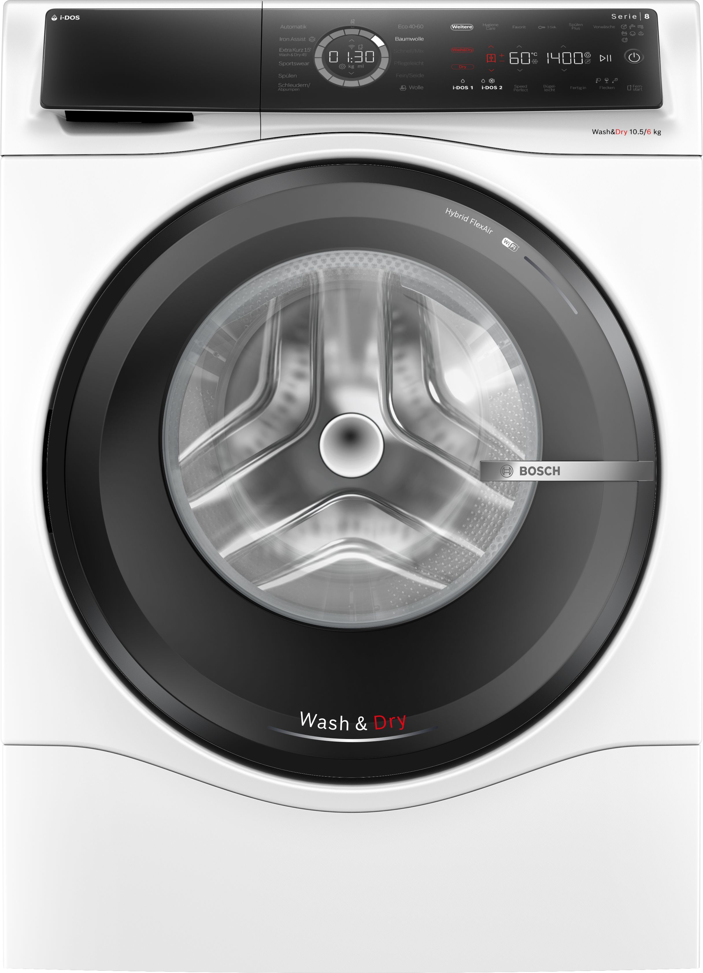 Bosch Waschtrockner, 10.5/6 kg 1400U/min Serie 8 WNC254A40