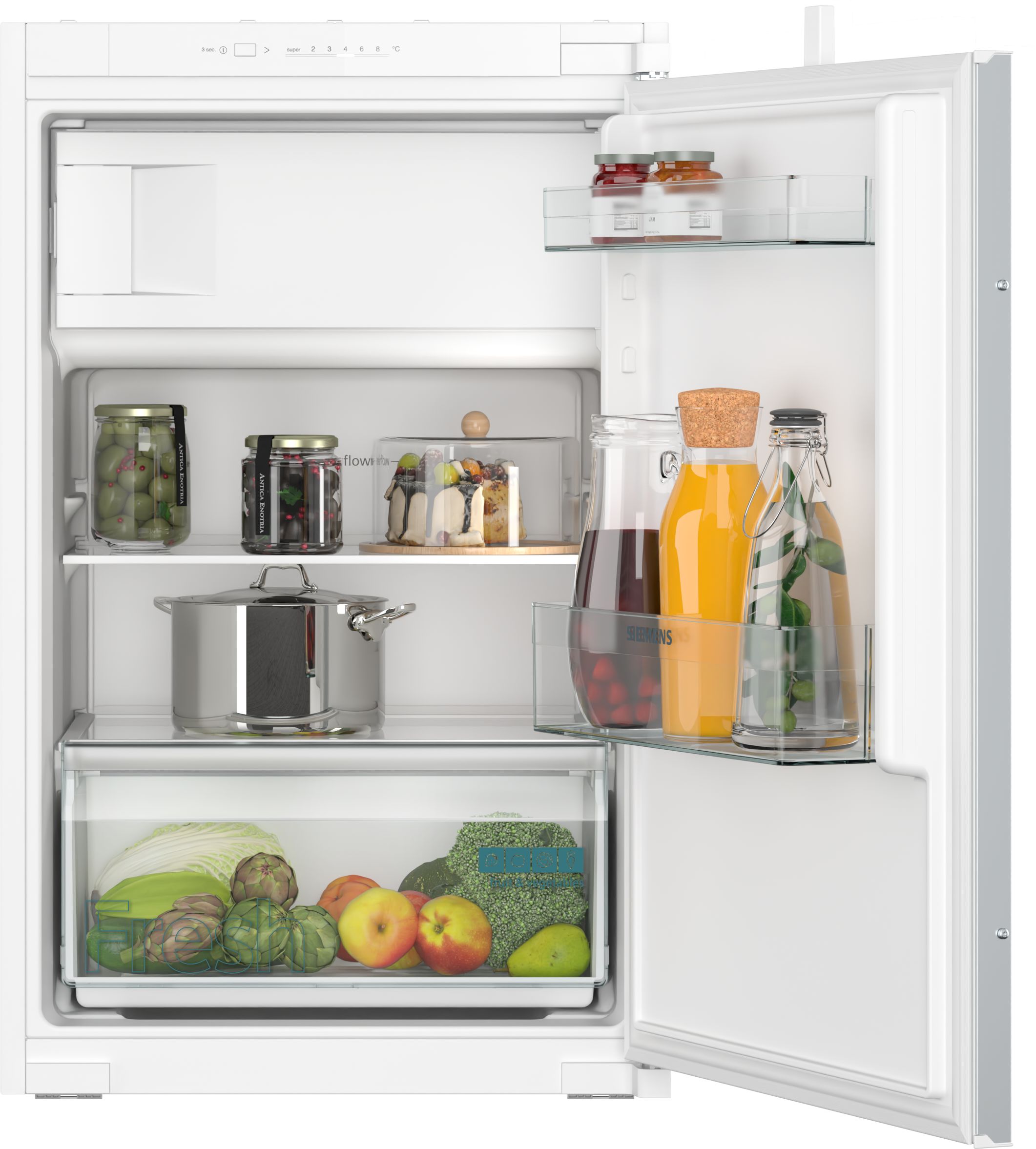 Siemens Einbau-Kühlschrank mit Gefrierfach KI22LNSE0