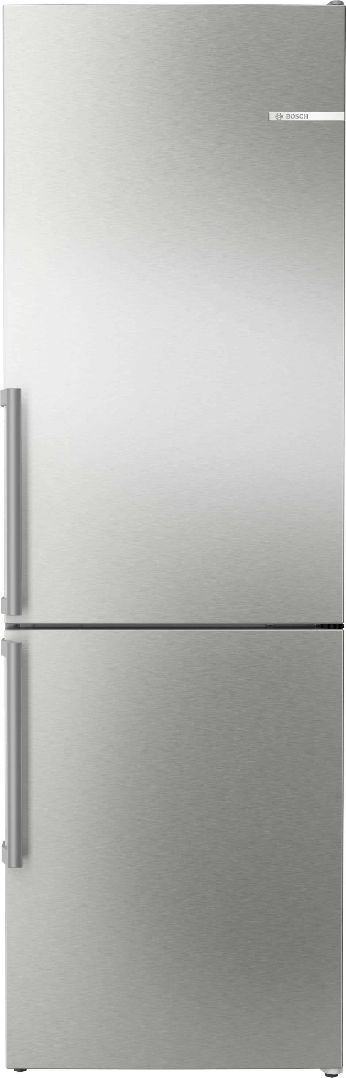 Bosch Freistehende Kühl-Gefrier-Kombination 186 x 60 cm Edelstahl KGN36VICT