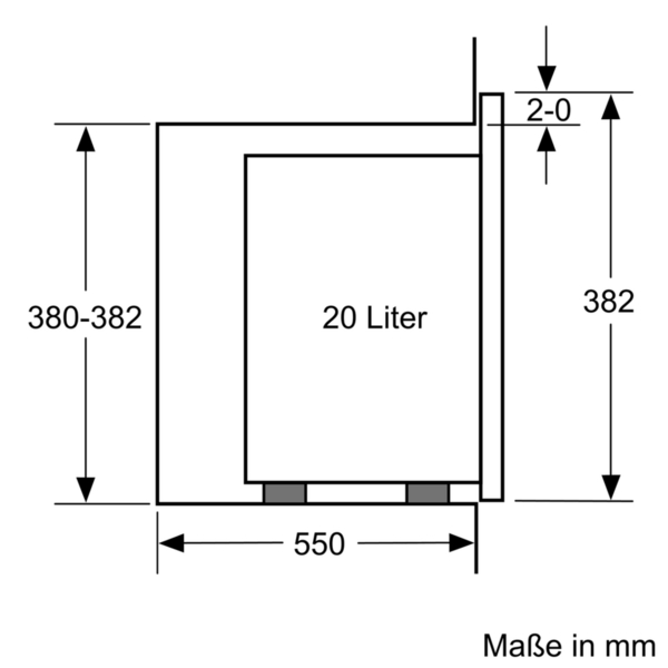 Bosch Einbau-Mikrowelle BFL524MB0