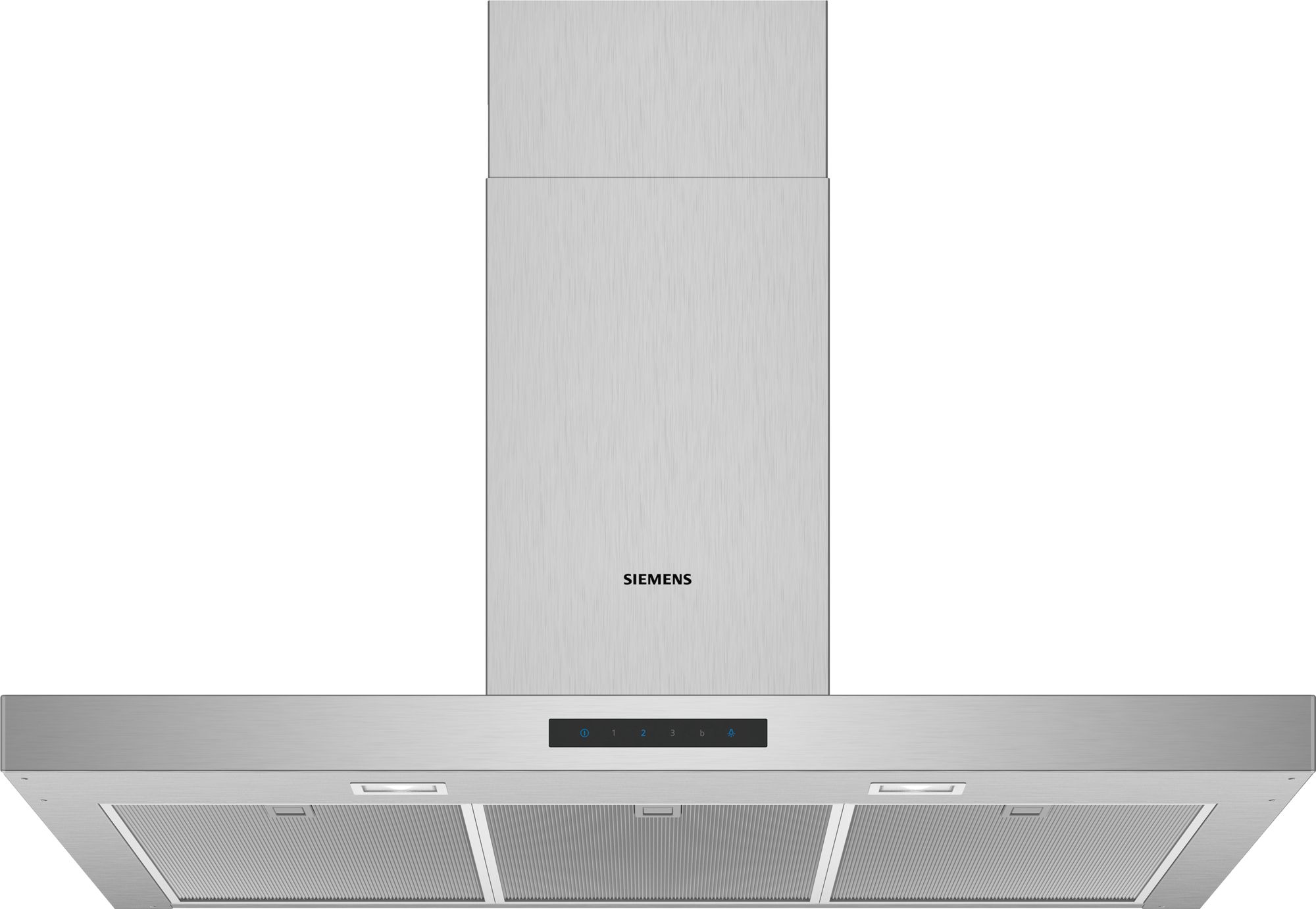 Siemens Wand-Esse Box-Design 90 cm Edelstahl iQ300 LC96BBM50