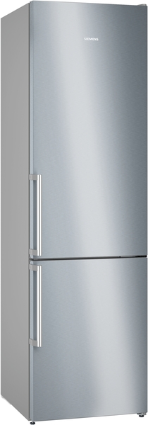 Siemens Extraklasse Freistehende Kühl-Gefrier-Kombination mit Gefrierbereich unten, iQ300, 203x60cm, Edelstahl antiFingerprint