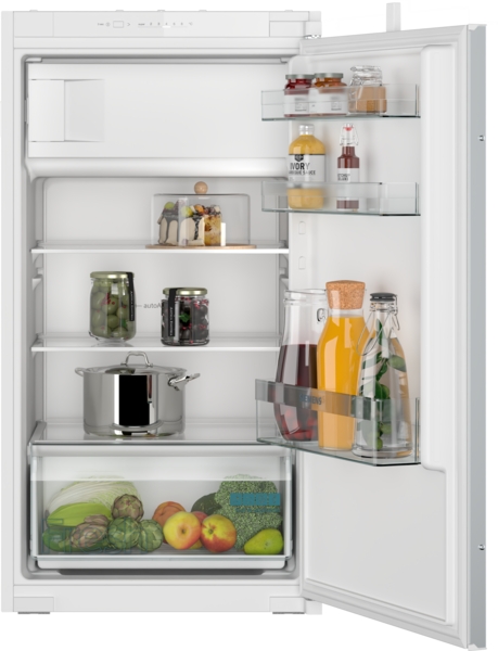 Siemens Einbau-Kühlschrank mit Gefrierfach iQ100, 102.5 x 56 cm, Schleppscharnier KI32LNSE0