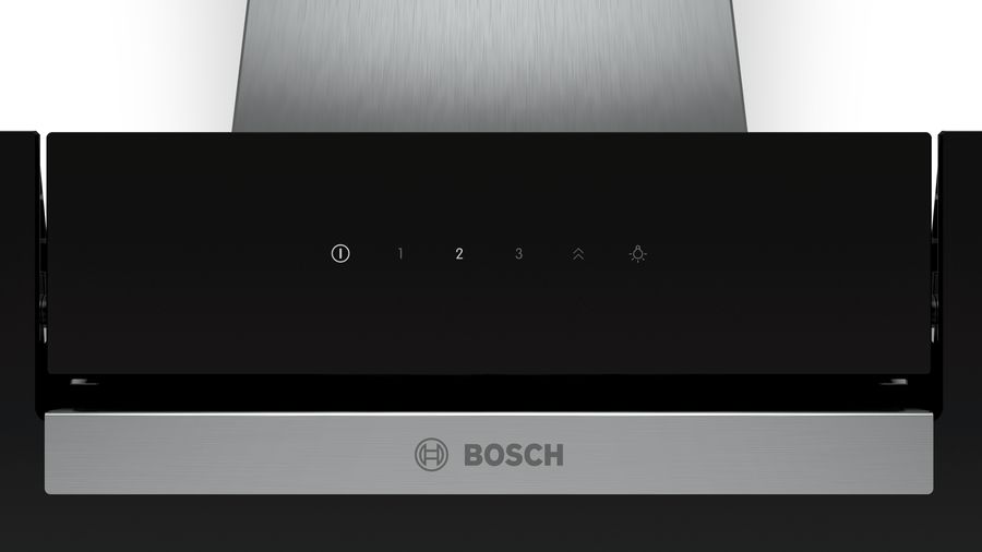 Bosch Wandesse 60 cm Schwarz DWK67EM60