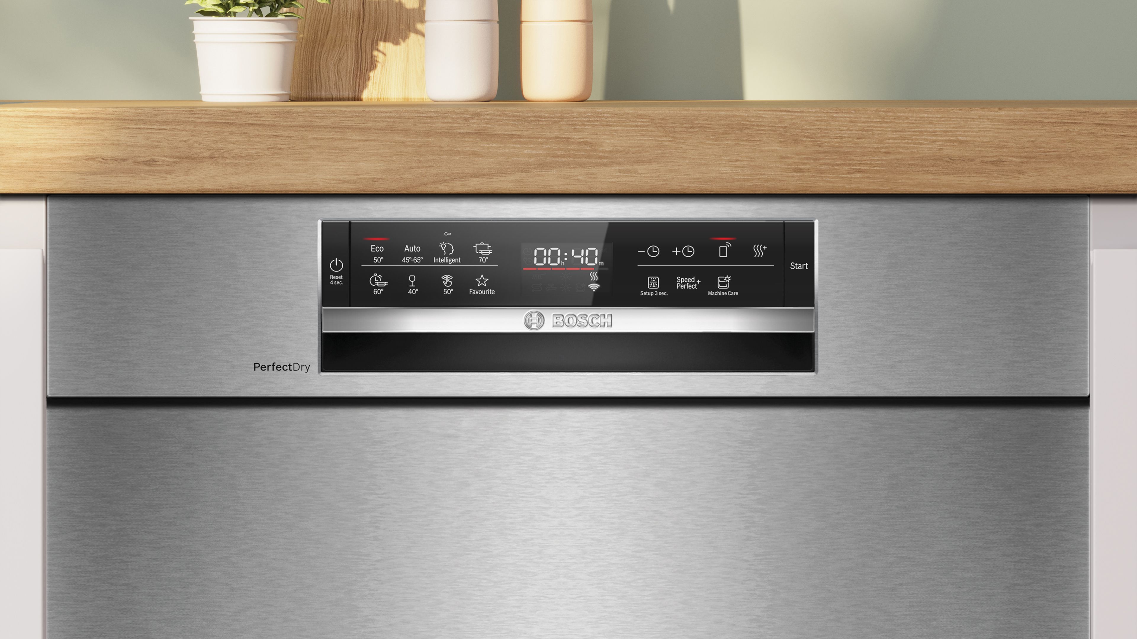 Bosch Unterbau-Geschirrspüler 60 cm Edelstahl SMU6ZCS16E