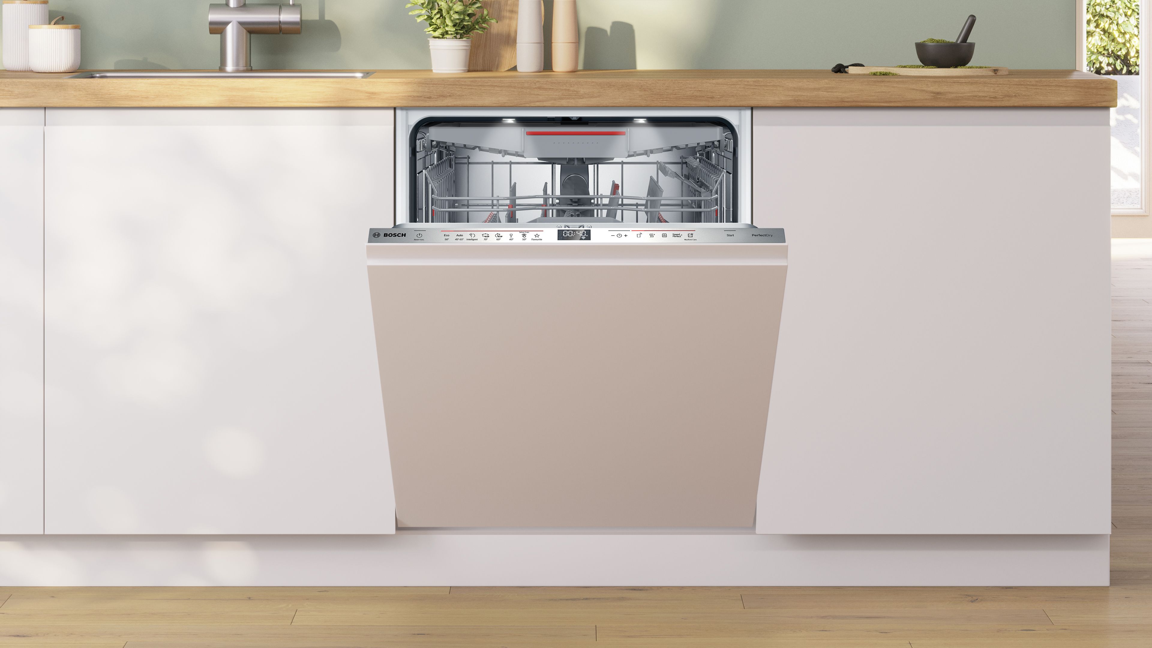 Bosch Vollintegrierter Geschirrspüler 60 cm XXL SBV6ZCX16E