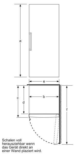 Siemens Gefrierschrank GS51NAWCV