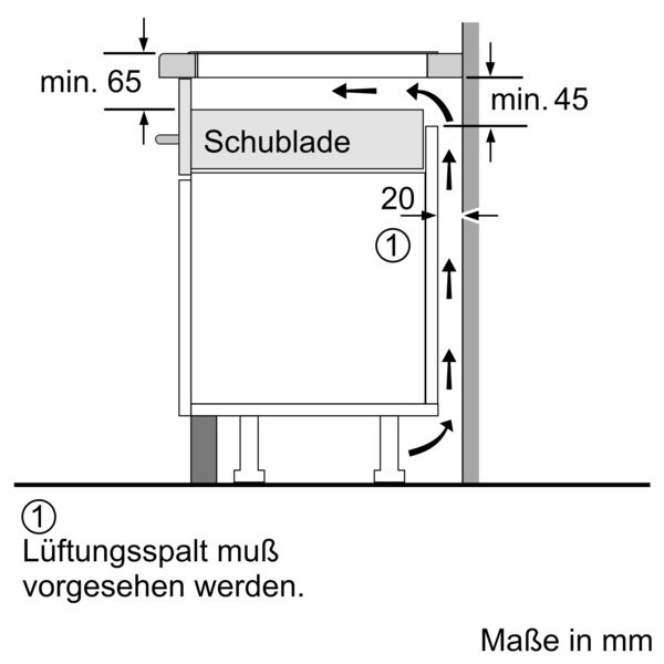 Bosch Induktionskochfeld 60cm autark PIE645BB5E