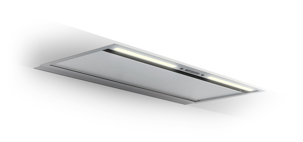 Berbel Einbauhaube Firstline Unseen BEH 90 FLU Umluft BUF 90 cm 1070100