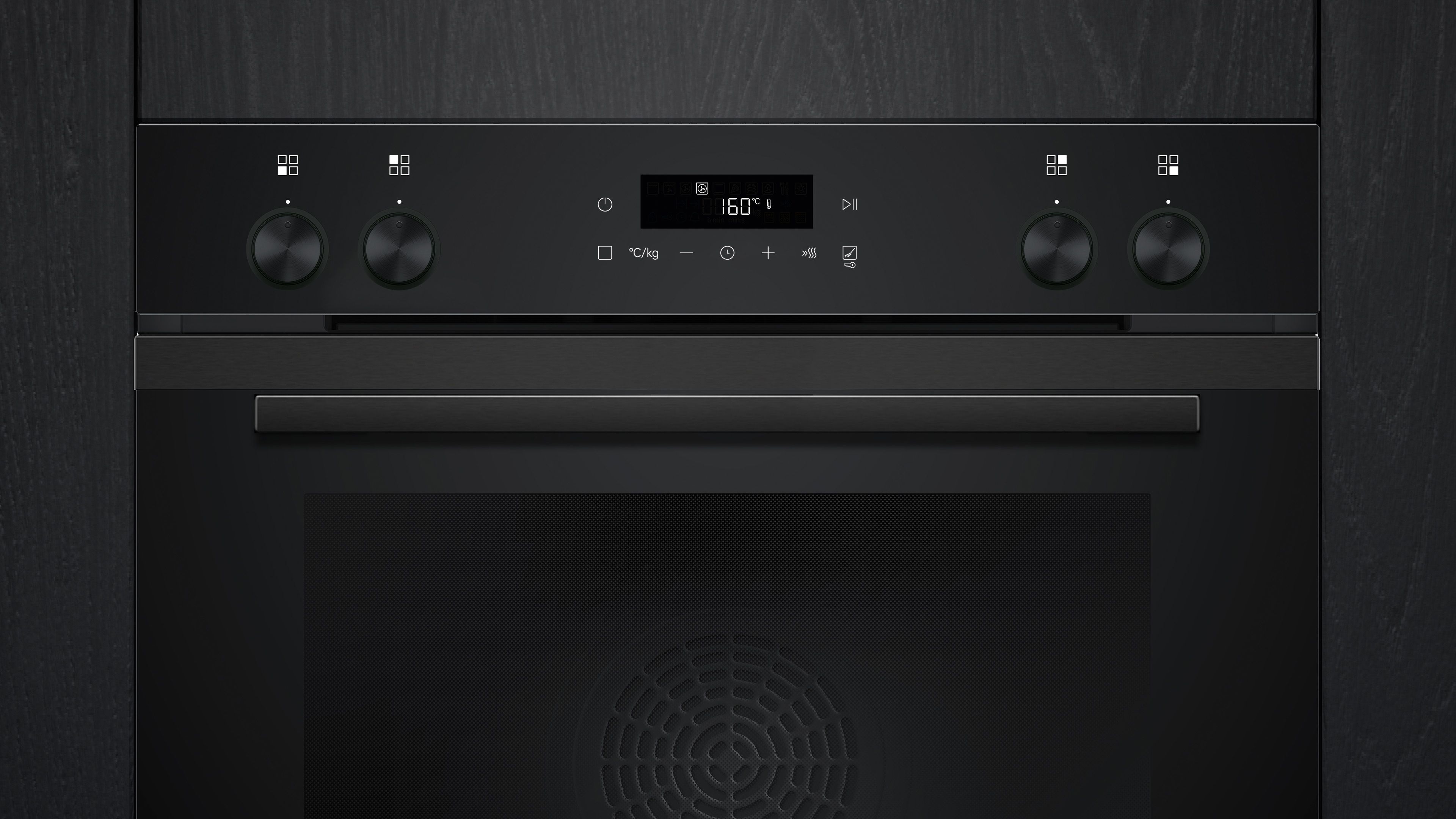 Siemens Einbau-Herd-Set PQ212IAAB: EI631CFB1E + HE271ABB4