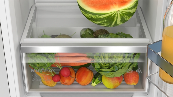 Bosch Einbaukühlschrank mit Gefrierfach, 102.5x56cm, Flachscharnier KIL32VFE0