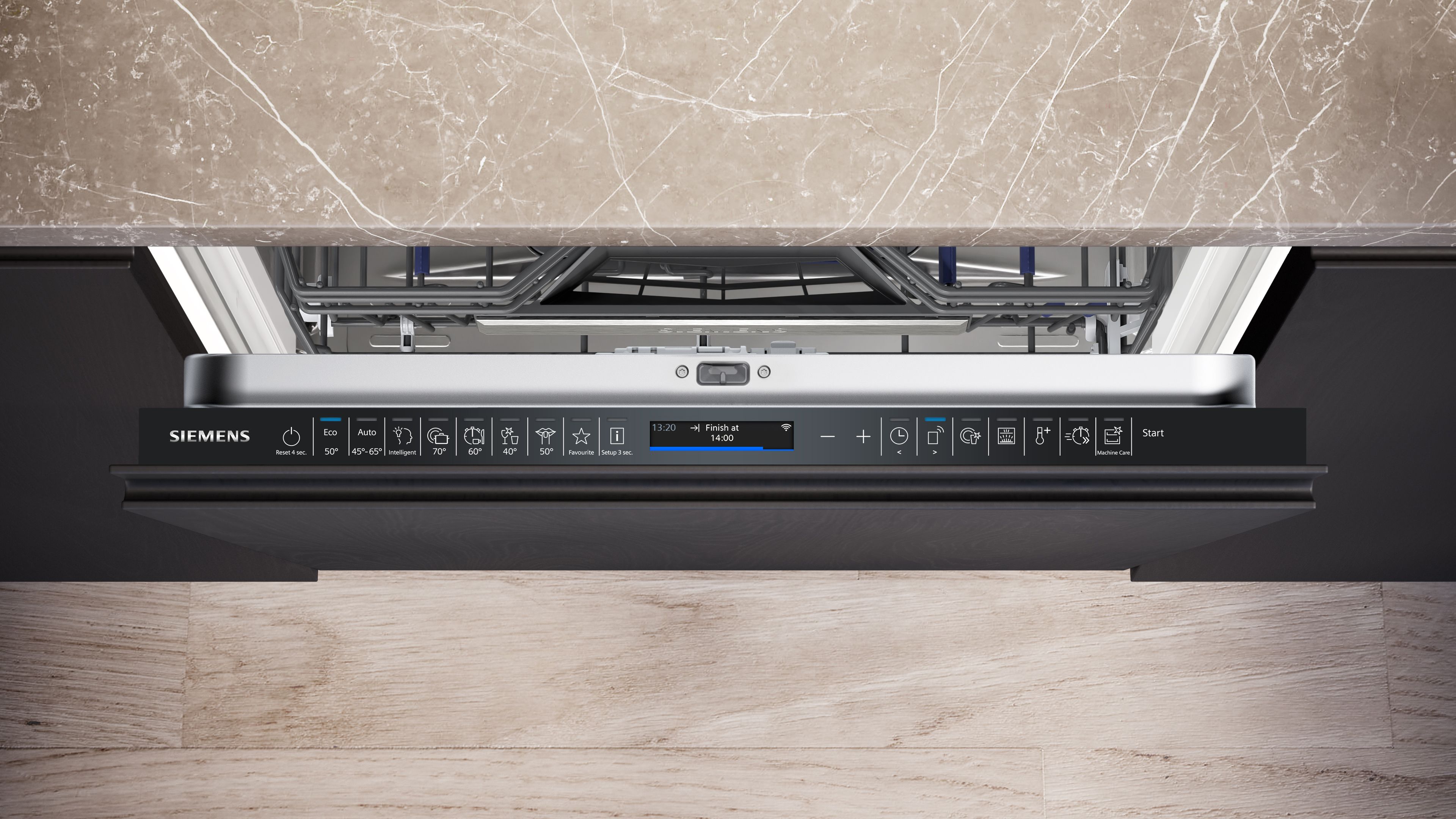 Siemens iQ700 Vollintegrierter Geschirrspüler 60 cm SN87TX02CE
