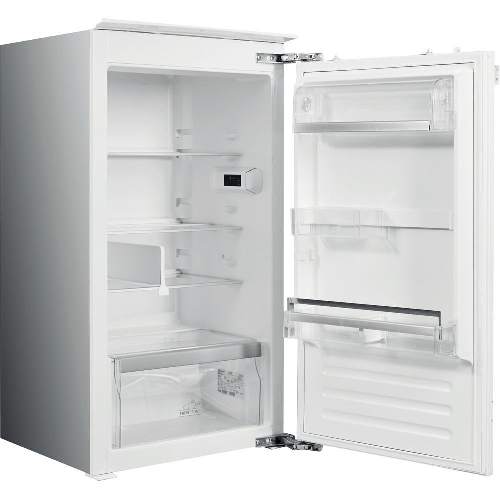Kompakter Einbau-Kühlschrank in Weiß