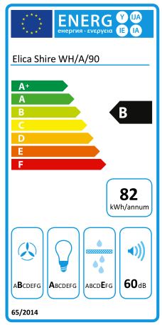 Elica SHIRE WH/A/90 Dunstabzugshaube  PRF0119828