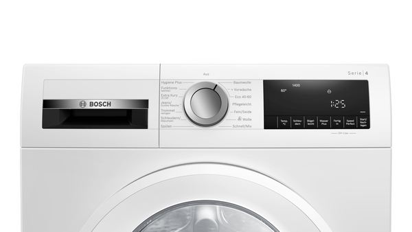 Bosch Exclusiv Waschmaschine Frontlader, 9kg, 1400U/min. WGG04408A