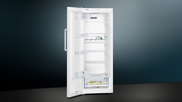 Siemens Freistehender Kühlschrank weiß iQ 300  KS29VVWEP