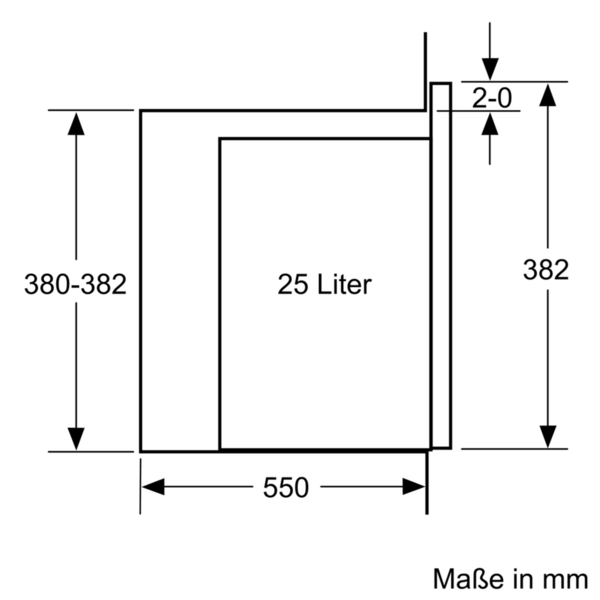 Bosch Einbau-Mikrowellengerät 59x38cm  BEL554MB0