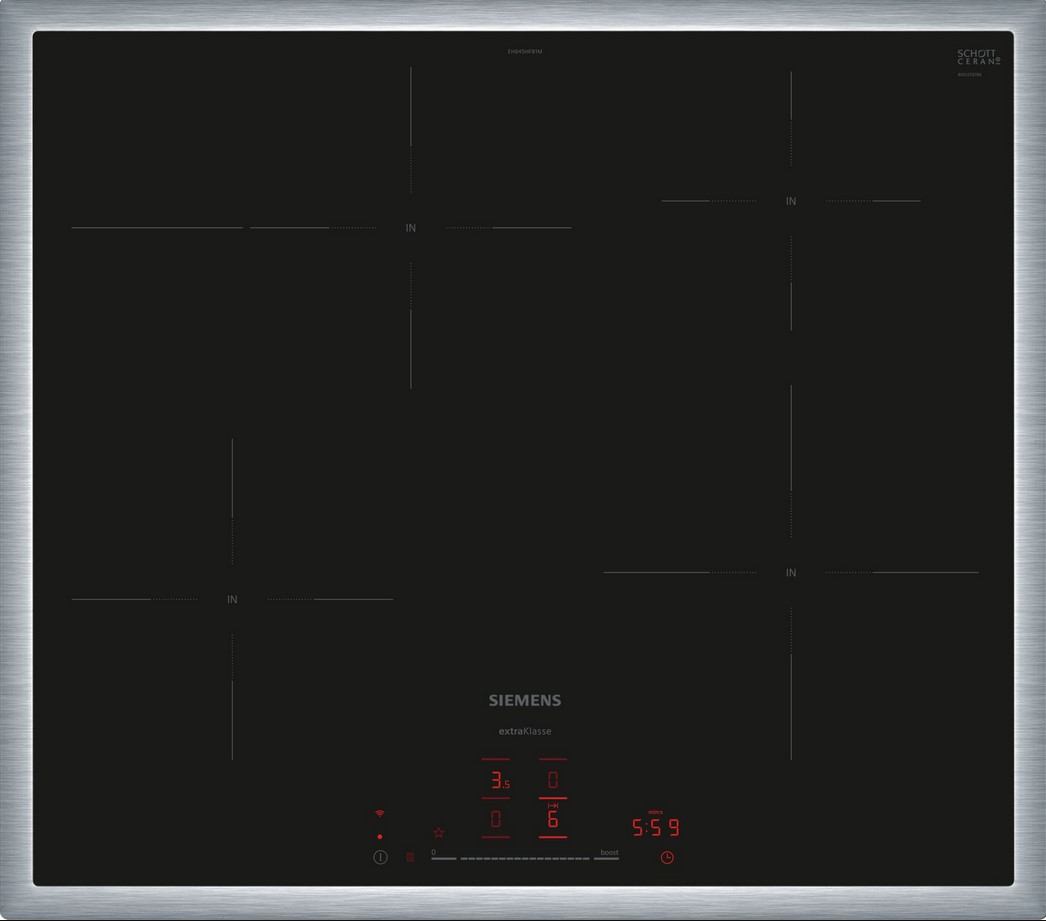 Siemens Induktionskochfeld 60cm aufliegend EH645HFB1M