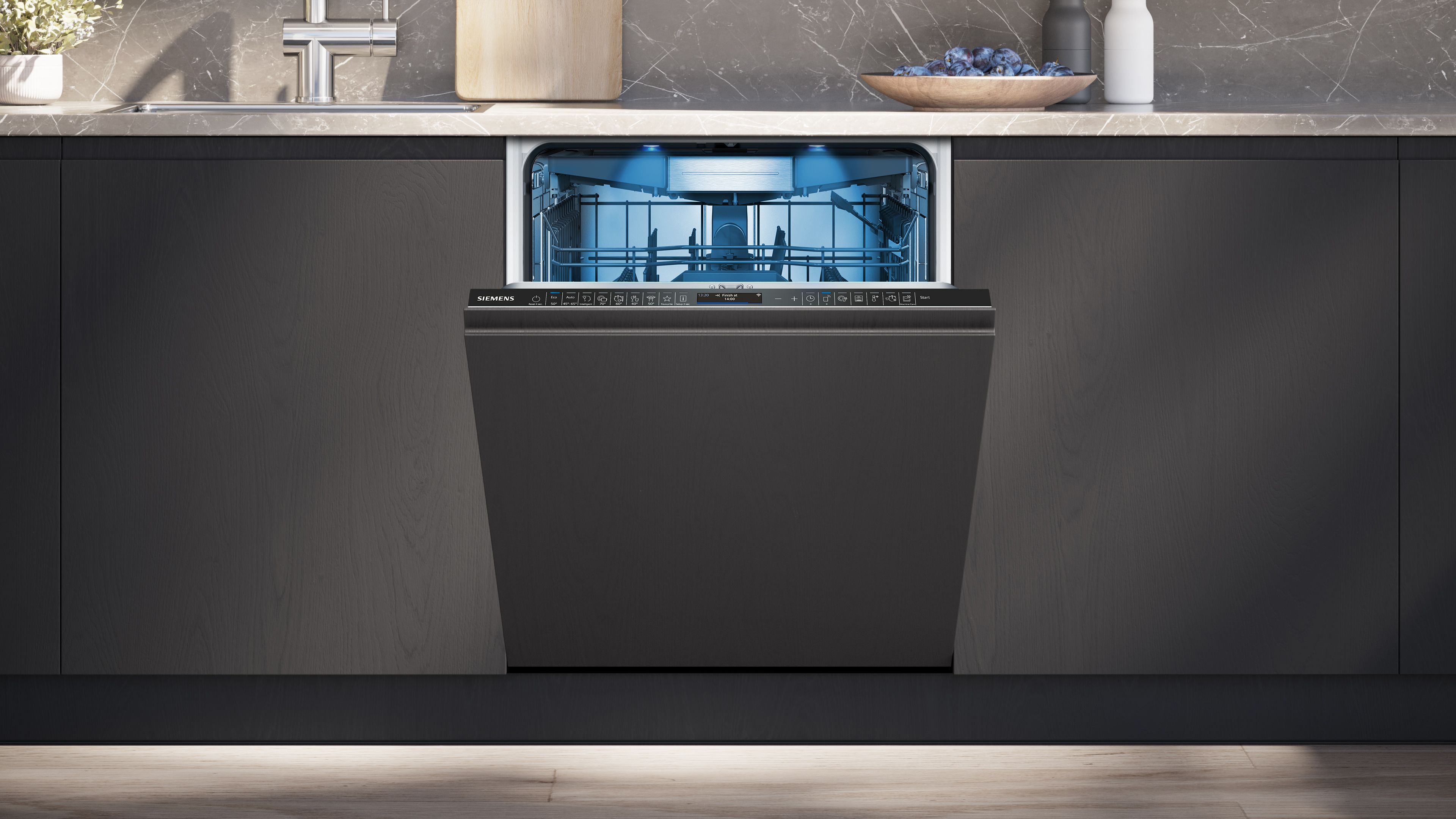 Siemens iQ700 Vollintegrierter Geschirrspüler 60 cm SN87TX02CE